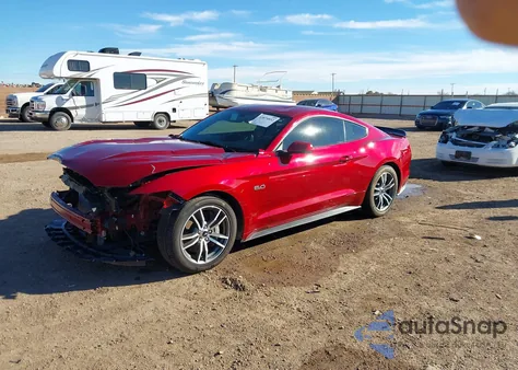 2016 Ford Mustang Gt Premium из США, поврежденный, VIN 1FA6P8CF5G5265598